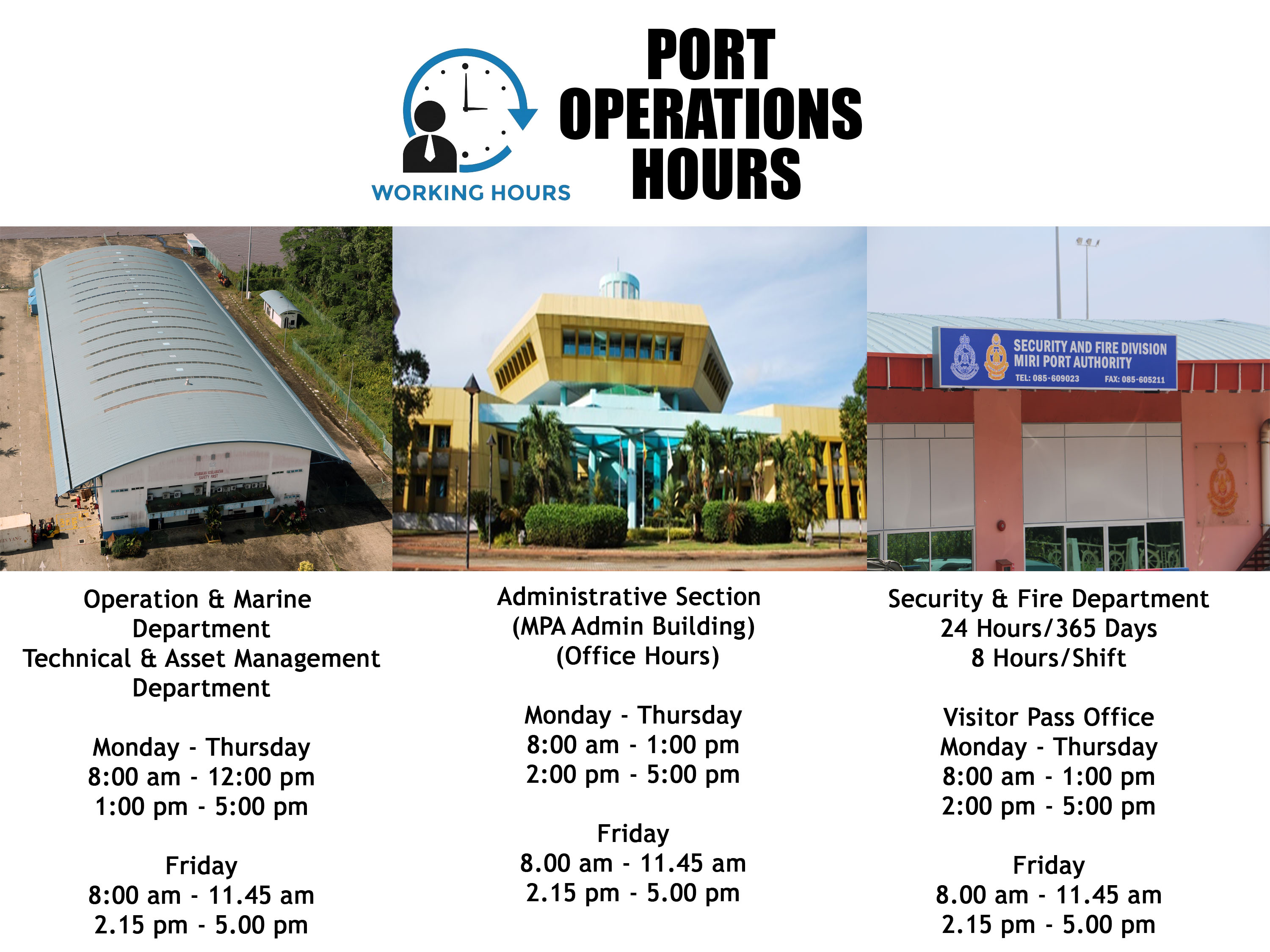 PORT OPERATION HOURS